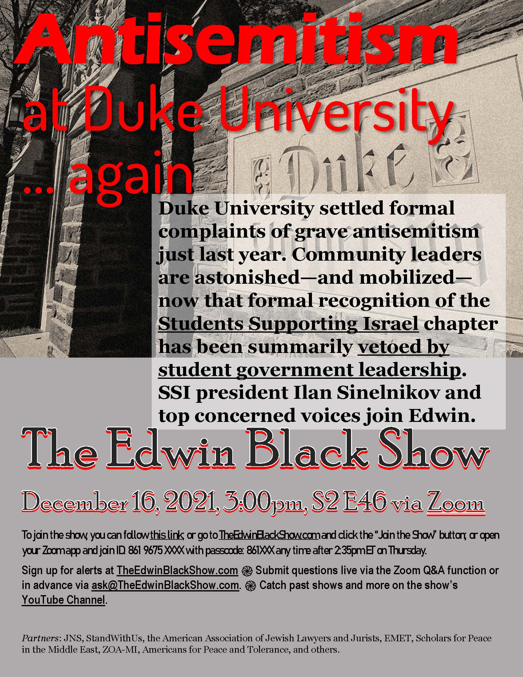 EB Show S02 E46: Duke Antisemitism